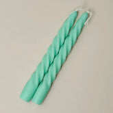 2 pc Spiral Candles